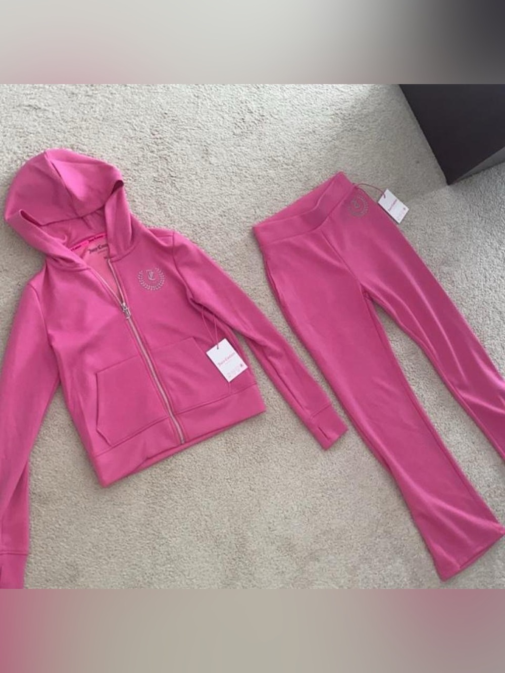 Juicy Couture Sport Tracksuit Hot Pink